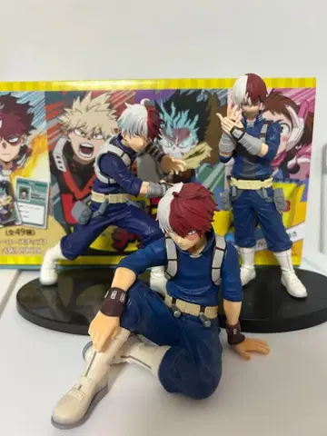 토도로키 쇼토 피규어 3체 세트 히어로즈 업 3