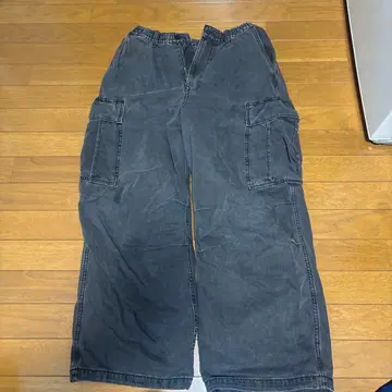 다크 그레이 카고 팬츠 4 포켓