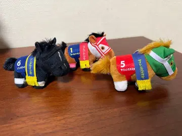 서러브레드 컬렉션 쁘띠 마스코트 볼체인 3종 세트