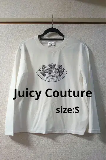 새상품 미사용 Juicy Couture 쥬시 꾸뛰르 긴팔T셔츠