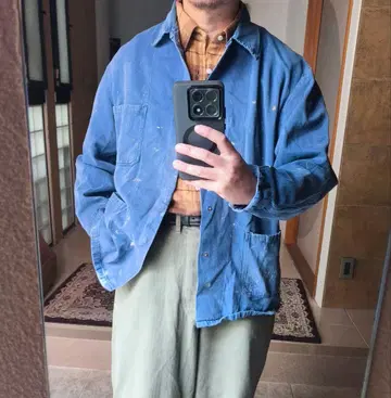 프렌치 워크 유로 워크 자켓 페인트