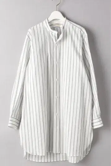 미사용 새상품 HEUGN 스트라이프 린넨 혼방 셔츠 3 L Rob