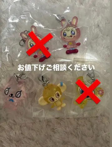 나루미야 캐릭터즈 메지루시 액세서리 베리에짱 포함 3종 세트