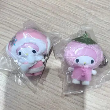 산리오 치비토모 눈의 정령 화과자 마이멜로디 마이멜로디 2점