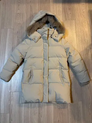 컨디션 최상 Spick & Span 스픽 앤 스팬 다운 자켓 후드