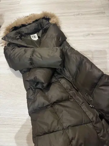 미쉘클랑 MICHEL KLEIN 퍼 다운 카키 사이즈 40