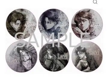 진격의 거인 캔뱃지 컬렉션 리바이 병장 캔뱃지 컴프 세트