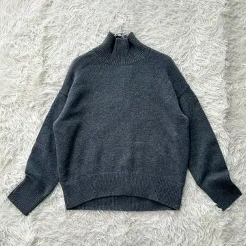 새상품급 23구 최근 모델 울 캐시미어 니트 하이넥 워셔블 리브