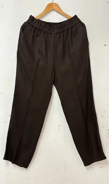 semoh 미사용 새상품 린넨 이지 팬츠 Brown size 2