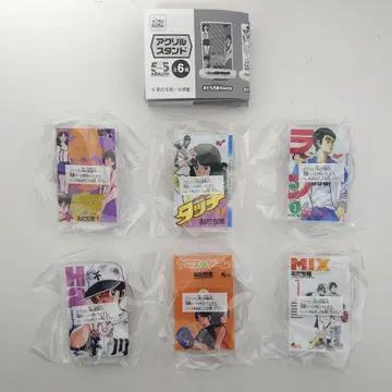 아다치 미츠루 작품 코믹 표지 컬렉션 아크릴 스탠드 전 6종 컴프 세트