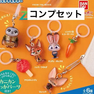 주토피아 메지루시 액세서리 닉 주디 컴프