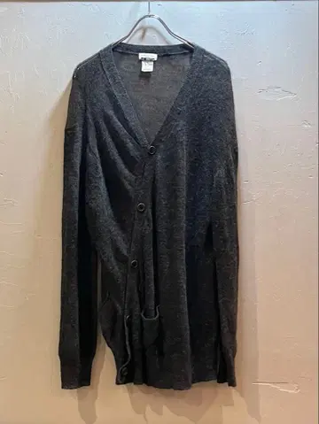 DRIES VAN NOTEN 비대칭 롱 가디건