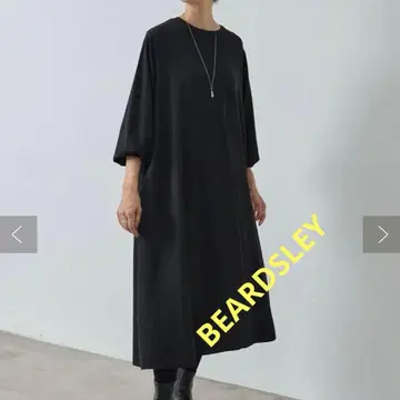 컨디션 최상 비어즐리 T 원피스 블랙 사이즈 1