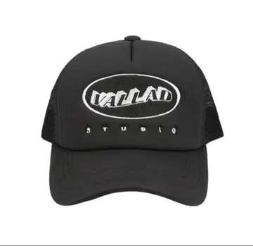 VALLAD LOGO MESH CAP 2025 캡 블랙 vallad
