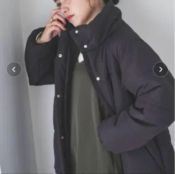 블랙 미들 기장 자켓 XS 사이즈