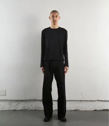 NVRFRGT 3D 트위스티드 와이드 레그 진