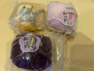 오하기 봉제 인형 캡슐 토이 가챠 츠부앙, 사쿠라앙, 키나코 세트