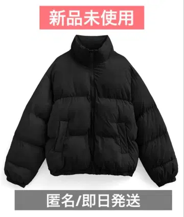 GRL 스탠드 카라 숏 기장 다운 자켓