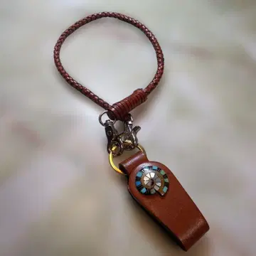 가죽 꼬임 월렛 체인