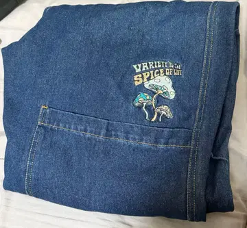 데님 카고 팬츠 2 ways 오버 사이즈