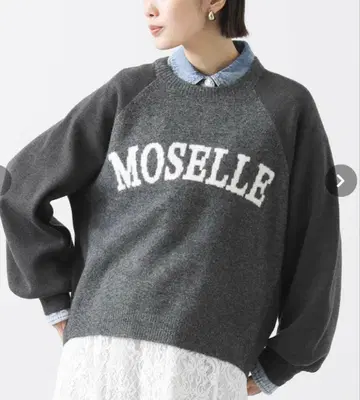 Gready Brilliant MOSELLE 래글런 니트