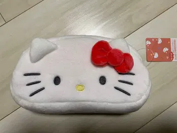 새상품 헬로키티 봉제 인형 페이스펜 파우치 산리오 화장품 파우치