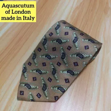 Apsusatum of London 브라운 넥타이