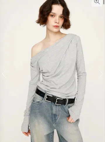 SLY 오프 숄더 컷 상의