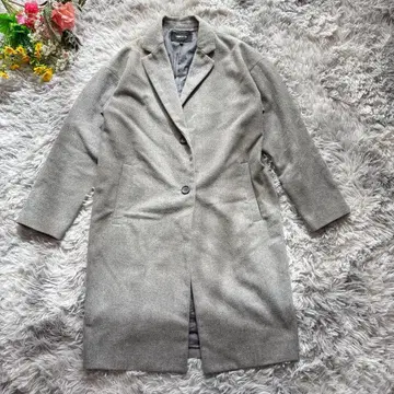 컴시즘 체스터 코트 [ L ] 11 그레이 롱 코트 아우터