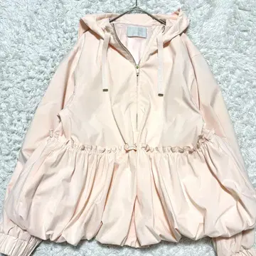 새상품급 25SS CELFORD 발수 벌룬 페플럼 블루종 나일론 핑크