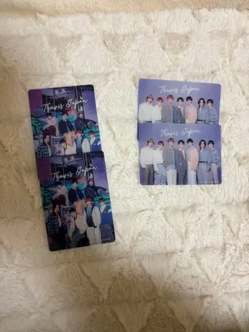 Thank you Japan 트레이딩 카드 세트