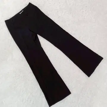 [반두옥토버] (36) 세미 플레어 팬츠 센터 프레스 무지