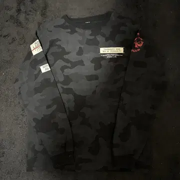 AVIREX 카모 M 사이즈 긴팔