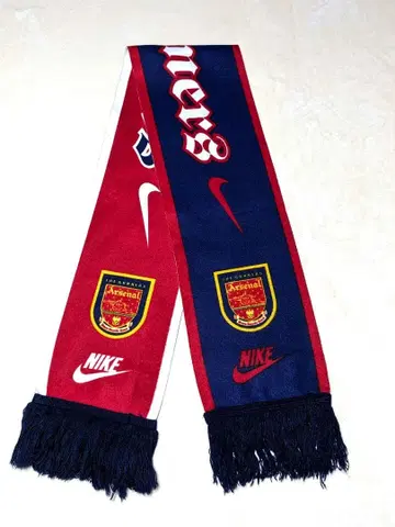 Arsenal x NIKE 머플러 90s 구 로고 아스날 축구 빨간색