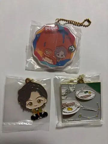 Mrs. GREEN APPLE 제일복권 키링 세트