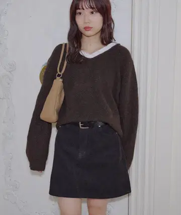 [umm.] 레이스 사용 2WAY 풀오버