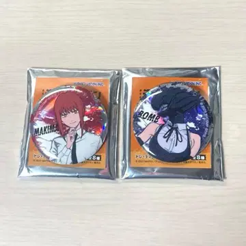 체인소 맨 메탈릭 캔뱃지 마키마 레제 봄 굿즈 홀로그램