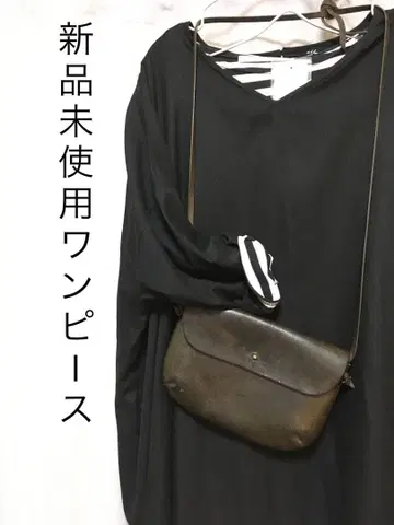 24시간 이내 발송 택 포함 미사용 새상품 심플한 원피스