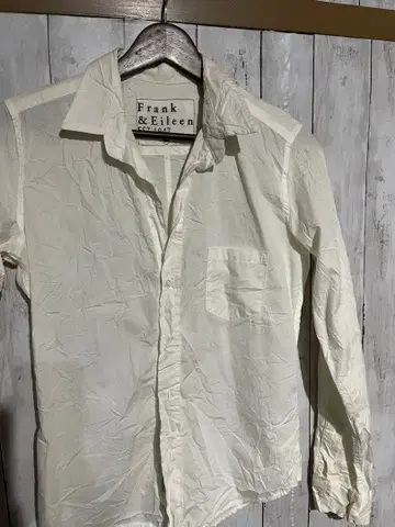 프랭크 & 아일린 화이트 긴팔 셔츠 XS