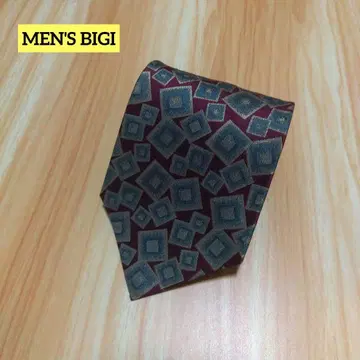 MEN'S BIGI 기하학 패턴 넥타이