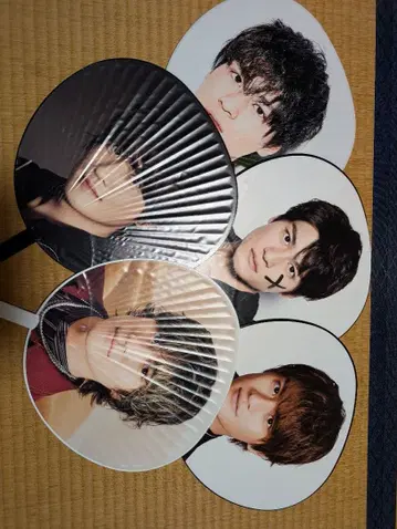 SHINTARO MORIMOTO 부채 5개 세트