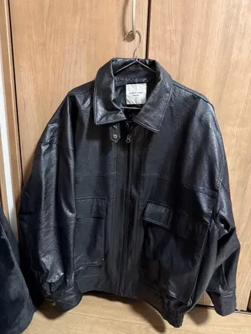 FREAK'S STORE 블랙 가죽 자켓