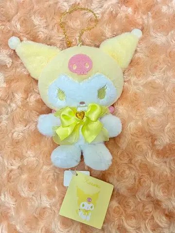 무뉴구루미 파티오 봉제 인형 컬러풀 보아 마스코트 쿠로미 옐로우 컬러