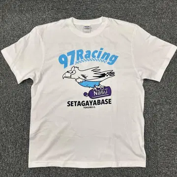 세타가야 베이스 97 Racing T셔츠 화이트