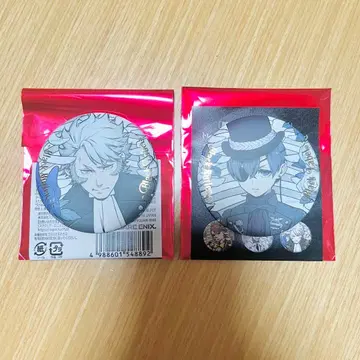 흑집사 블랙 라벨 캔뱃지 본&플라워 시엘