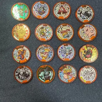 포켓몬 홀로그램 메달 16개 세트