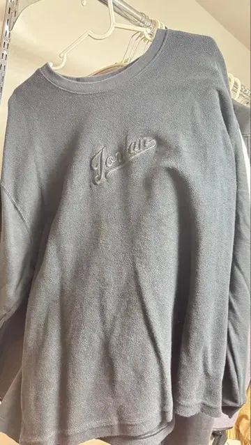 Jordan 자수 로고 긴팔 티셔츠