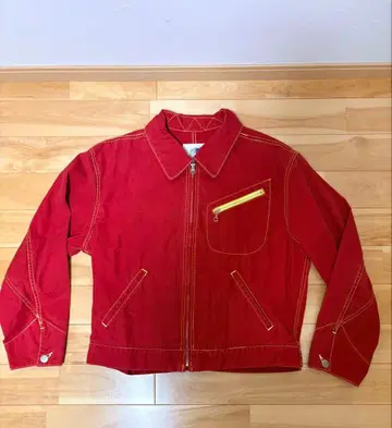 TRANS CONTINENTS 블루종 아우터