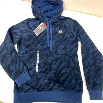 [ 미사용 새상품 ] 언더아머 네이비 남성용 후드티 S 속기모