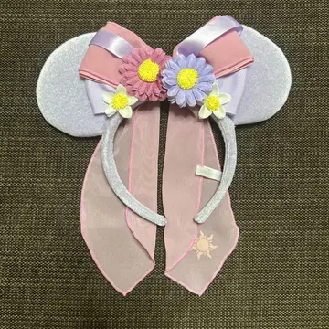 디즈니 머리띠 라푼젤 플린 라이더 사인